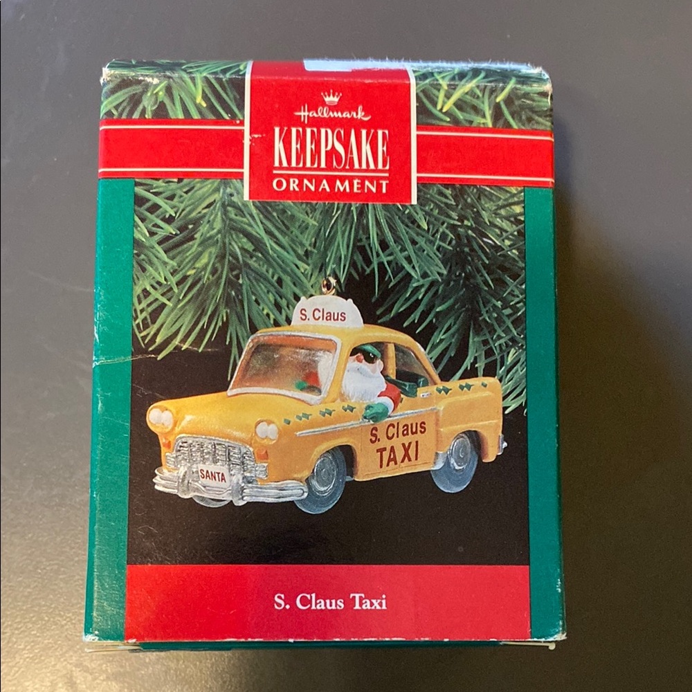 Hallmark Keepsake S. Claus Taxi Ornament